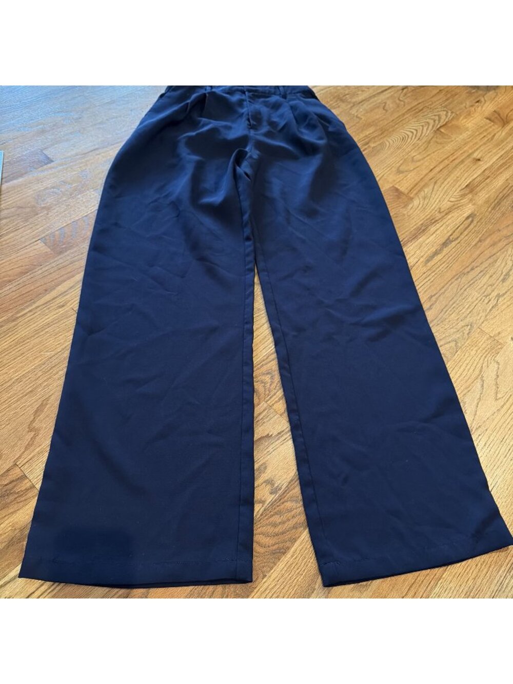 GAP WOMENS NAVY BLUE 8 TALL EASY TROUSER PANTS